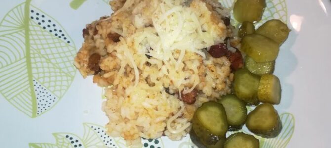 Kuře s rýží – recept