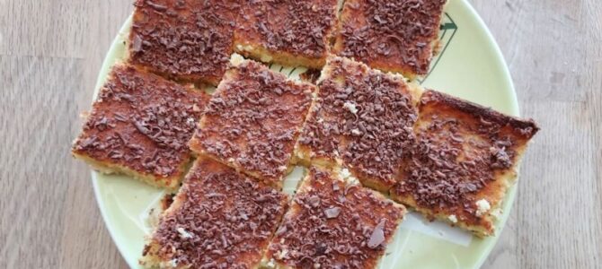 Pomerančový tvarožník – recept