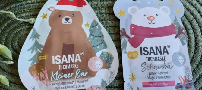 Plátýnkové masky s medvídky – Isana