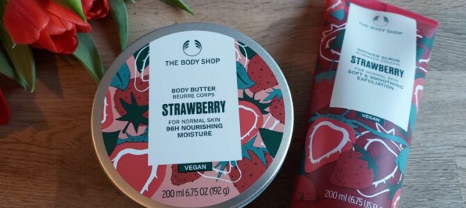 Tělová péče Strawberry od The Body Shop – recenze