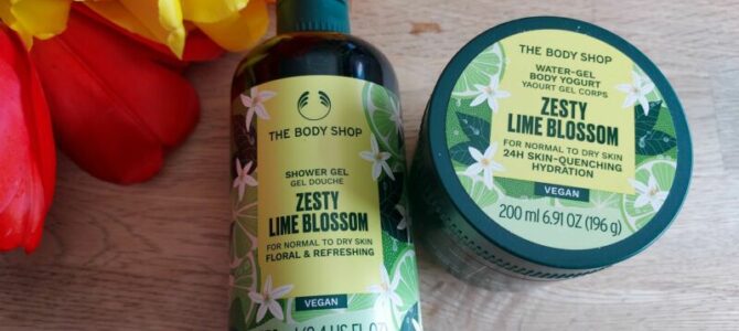 Tělová péče Zesty Lime Blossom od The Body Shop – recenze