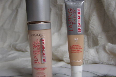 Makeup a korektor Lasting Finish Breathable, Rimmel