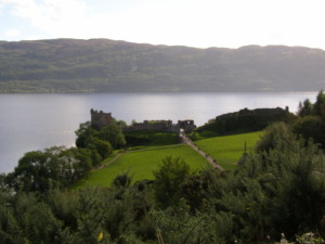 Urquhart Castle u jezera Loch Ness