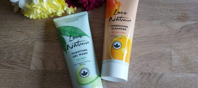 Čistící gely Love Nature od Oriflame – recenze