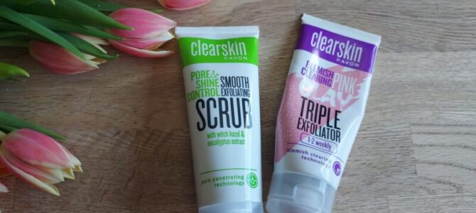 Pleťové peelingy Clearskin z Avonu – recenze