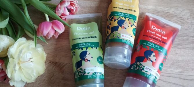 Sprchové peelingy Fruit me up! od značky Delia – recenze