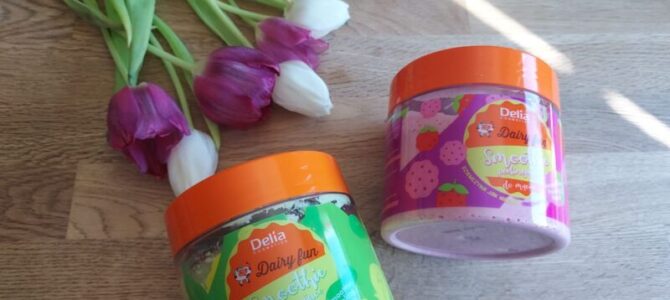 Tělové peelingy Dairy Fun od značky Delia – recenze