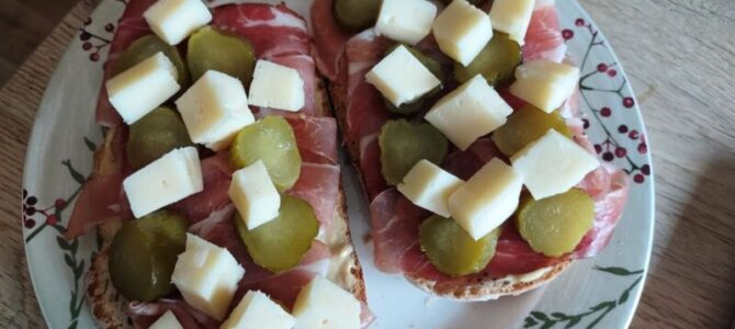 Obložený chlebík – recept