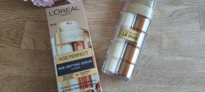 Loreal Paris: sérum a oční krém Age Perfect – recenze