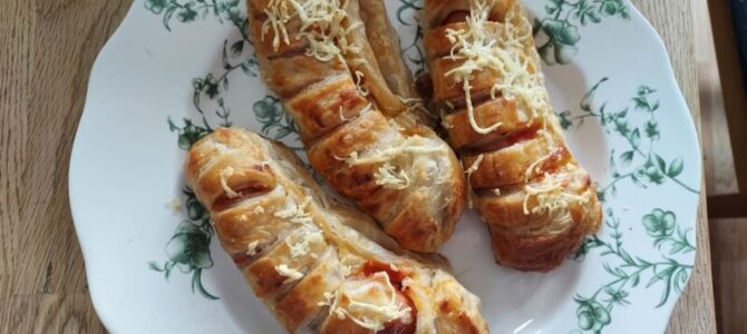 Hot dog taštičky – recept
