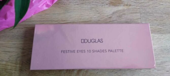 Paletka očních stínů Festive od Douglas Collection – recenze